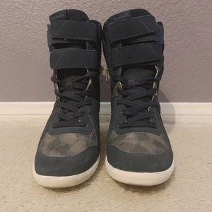 Reebok Alicia Keys High Top Wedge Sneaker 6.5